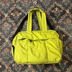 Calpak Lime Green Travel Bag
